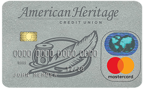 American Heritage Credit Union Secured Mastercard®