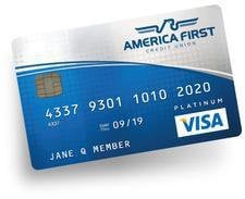 America First Credit Union Visa® Classic Standard Rate Credit Card